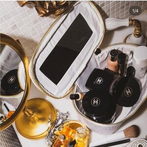 Stoney Clover Lane Crystal Mirror Open Top Pouch